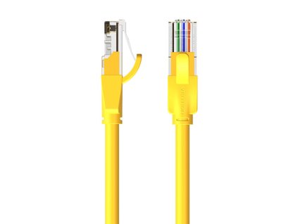 74249 sietovy kabel utp cat 6 vention ibeyf 1 m zlty