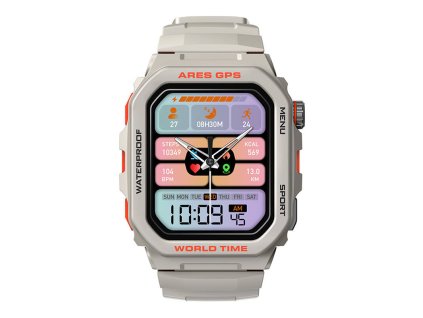 85679 smartwatch zeblaze ares gps white