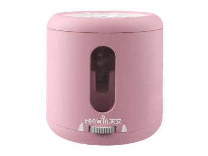 83222 tenwin 8035 4 battery usb electric sharpener with container pink