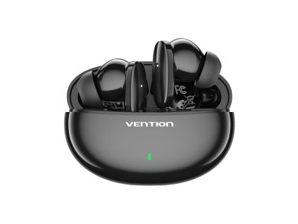 79016 wireless earphones vention nbfb0 elf earbuds e01 black