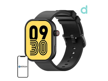 78527 zeblaze btalk plus smartwatch black