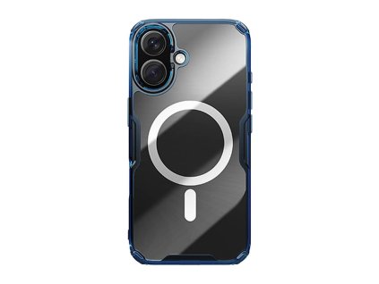 84386 nillkin nature tpu pro magnetic iphone 16 plus case blue