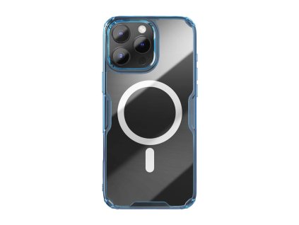 84383 nillkin nature tpu pro magnetic iphone 16 pro case blue