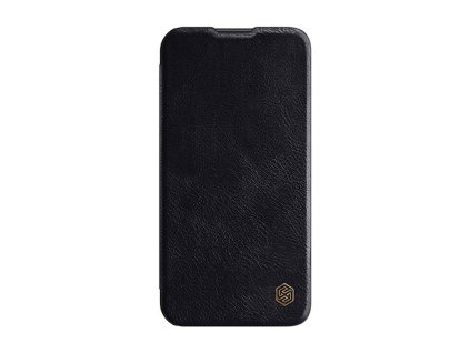 68174 puzdro nillkin qin pro leather pre iphone 14 pro max cierne