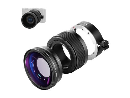 83588 sirokouhly objektiv neewer pre sony zv1 cierny