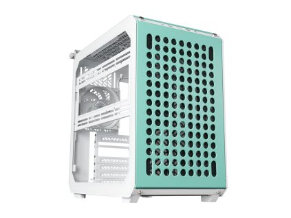 95243 pocitacova skrina cooler master qube 500 flatpack macaron zelena