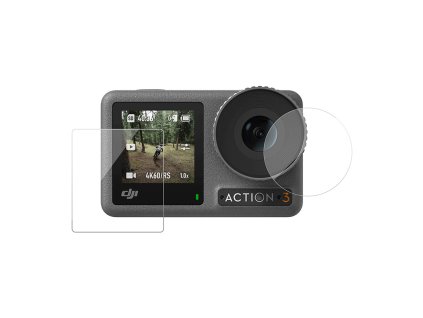 95030 telesin tvrdene sklo pre dji osmo action 5 4 3