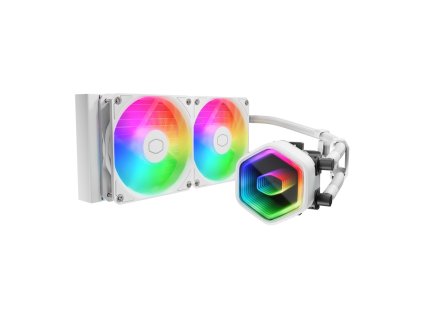 95189 vodny chladic cooler master masterliquid 240 core ii argb biely