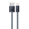 66536 2 kabel baseus dynamic series usb na lightning 2 4 a 2 m sivy