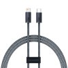 66542 1 kabel baseus dynamic series usb c na lightning 20 w 2 m sivy