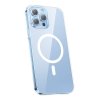 71528 4 puzdro na telefon baseus magnetic crystal clear pre iphone 13 pro s ochrannym krytom displeja z tvrdeneho skla a cistiacou supravou