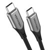 84956 3 vention taahf usb c to usb c 60w 1m usb cable gray