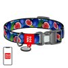 85112 waudog fig nylon dog collar with qr code size s