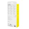 97265 7 rozbocovac 5v1 baseus ultrajoy 5 portovy 4 x usb 3 0 pd sivy