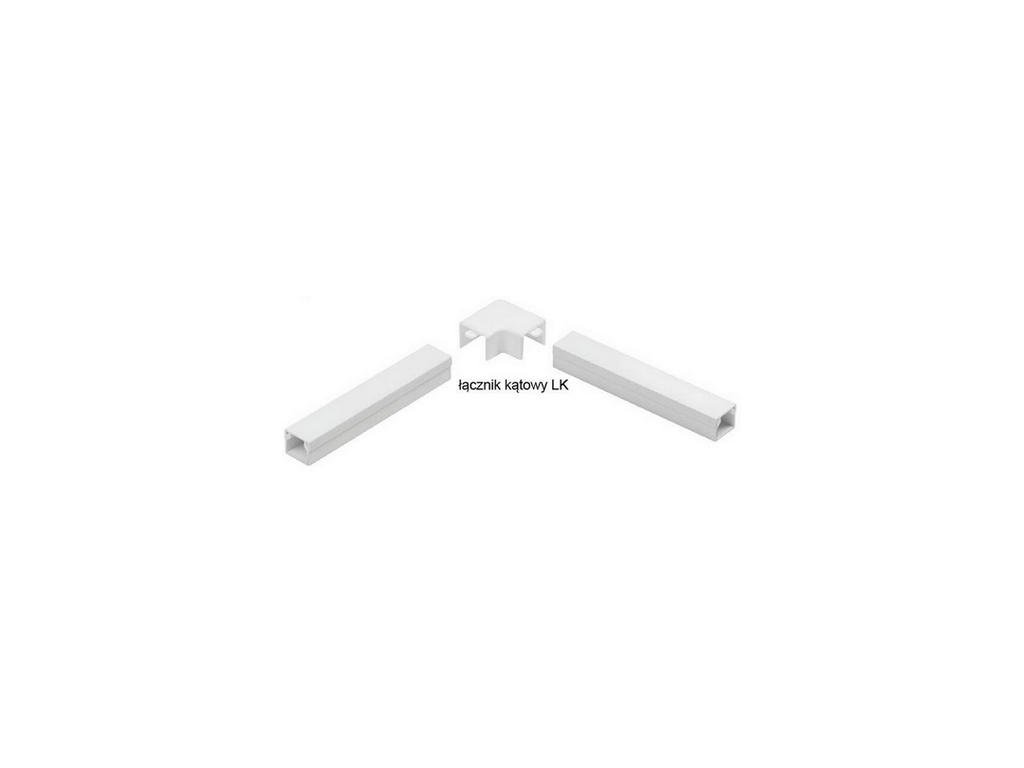 osprzt do listew elektroinstalacyjnych cznik ktowy biay lk 90x60 1szt b5d8687d8bbae