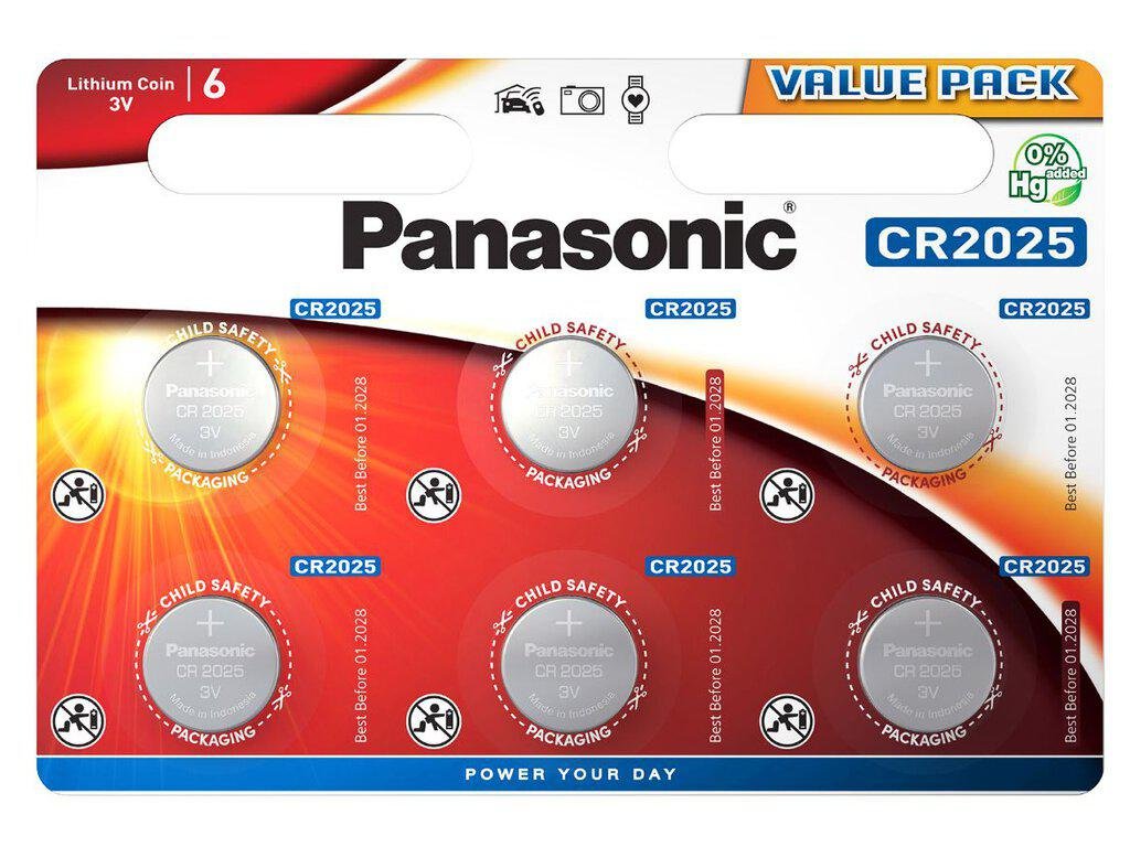bateria cr2025 panasonic blister 6 szt ceee62d752566