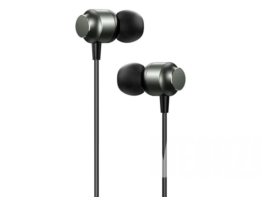 Káblové slúchadlá do uší Joyroom JR-EC06, Type-C (sivé)