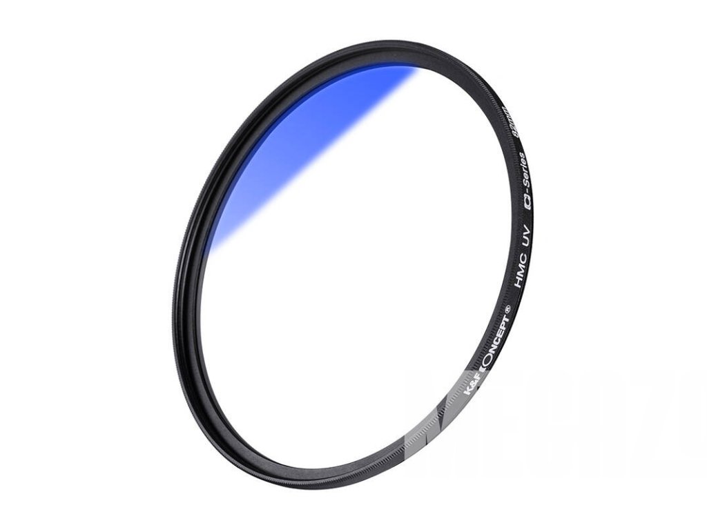 Modrý 72 MM UV filter K&F Concept Classic Series