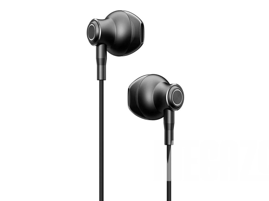 Káblové slúchadlá do uší Joyroom JR-EC07, Type-C (čierne)