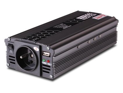 przetwornica hex sinus 600 12v 230v 300 600w mini