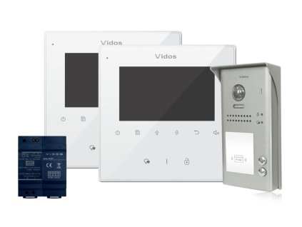 wideodomofon 2rodzinny vidos duo 2 x m1022w s1102a 7fd5d425eefa8