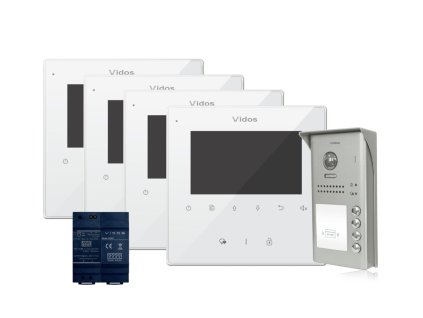 wideodomofon 4rodzinny vidos duo 4 x m1022w s1104a cf129f56c8da8