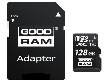 karta pamieci microsd goodram uhs1 cl10 128gb adapter 100mb 2