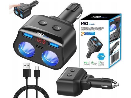 rozdzielacz gniazda zapalniczki mbg line hc69pd d82675b0cbdc8