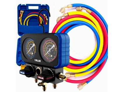 zestaw podwjnych manometrw analogowych value vrm2b0801 0618610bf7d95