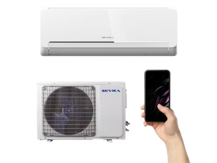 klimatyzator split pompa ciepa powietrze powietrze sevra ecomi sev24fv 367029c776c87