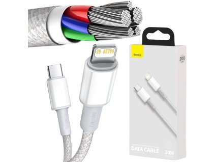 kabel usbc lightning iphone baseus cafule catlgda02 2m 20w pd quick charging biay w oplocie 1164d4b5186a6