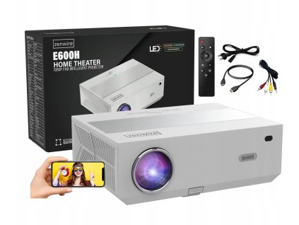 projektor zenwire e600h android 90 wifi full hd 4k 13500lm a098f711921b4