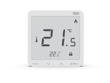 bezprzewodowy regulator pokojowy bateryjny dopuszkowy biay r8pb plus tech sterowniki 350246cbb946c