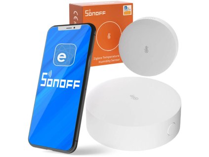 inteligentny czujnik temperatury i wilgotnoci zigbee sonoff snzb02p 7cde1f73023ff
