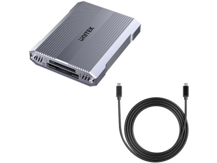 unitek czytnik kart pamici cf express sdmicrosd usba 10 gbs hub bd23f68c82b41