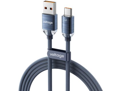 kabel usba usbc voltage purecrystal 66w 100cm niebieski b95f8bb0e4795