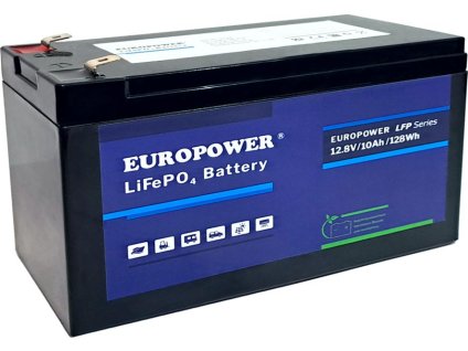 akumulator lifepo4 europower serii lfp 128v 10ah ywotno 2000 cykli 333405a2494dc