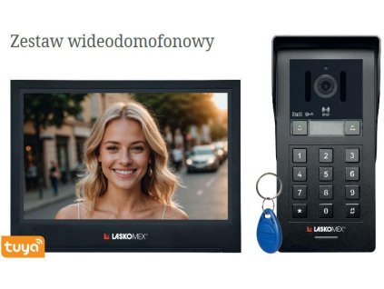 laskomex zestaw wideodomofonowy 2 wire ip gemini zest ca54b32dced8e
