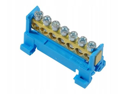 listwa zaciskowa niska podstawa 7 niebieska pawbol e4023 8d313f2706c20