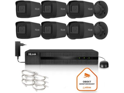 zestaw do monitoringu hilook 6 kamer ip ipcamb4p black 2k b2f43d9fcd937