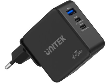 adowarka sieciowa unitek gan pd 65w podrna 3 porty 271815fed945c