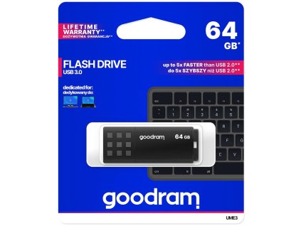 pendrive goodram ume3 64gb usb 30 czarny 686fb03a9e65f