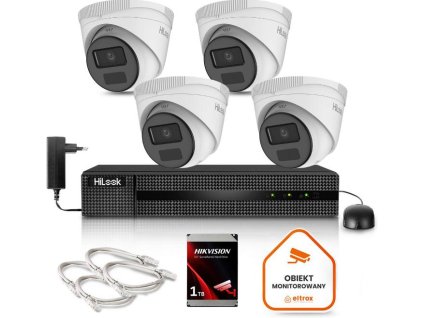 zestaw monitoringu hilook 4 kamery ip ipcamt4p e0278ff30bd57