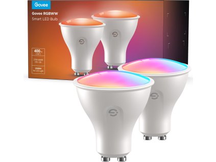 govee h600d gu10 light bulb 2pack inteligentna arwka rgbww 400 lm wifi bluetooth 318ba006720af