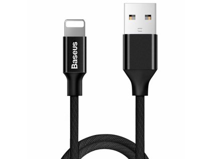 Baseus Yiven Lightning kábel 1,2 m 2A - čierny
