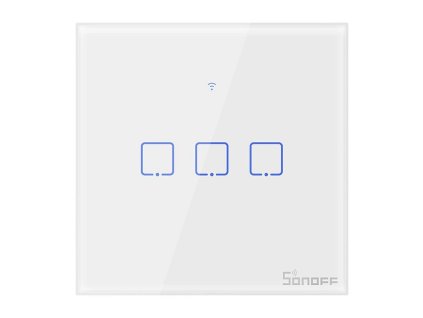 Inteligentný vypínač WiFi Sonoff T0 EU TX (3-kanálový)