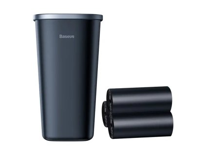 Baseus Bezprašný odpadkový kôš do vozidla（Vrecko na odpadky 3 rolky/90）Čierna farba