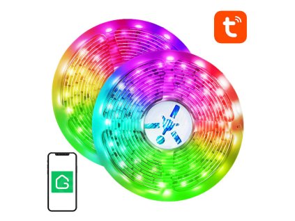 Inteligentný WiFi RGB LED svetelný pásik NiteBird SL3 (2x5 m), Tuya