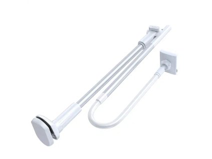 Základná rukoväť s klipom pre smartfón alebo tablet (strieborná)