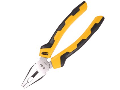 Viacúčelové kliešte Deli Tools EDL2008, 8" (žlté)